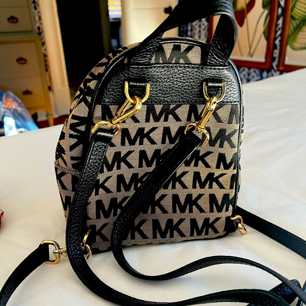Michael Kors logo mini backpack